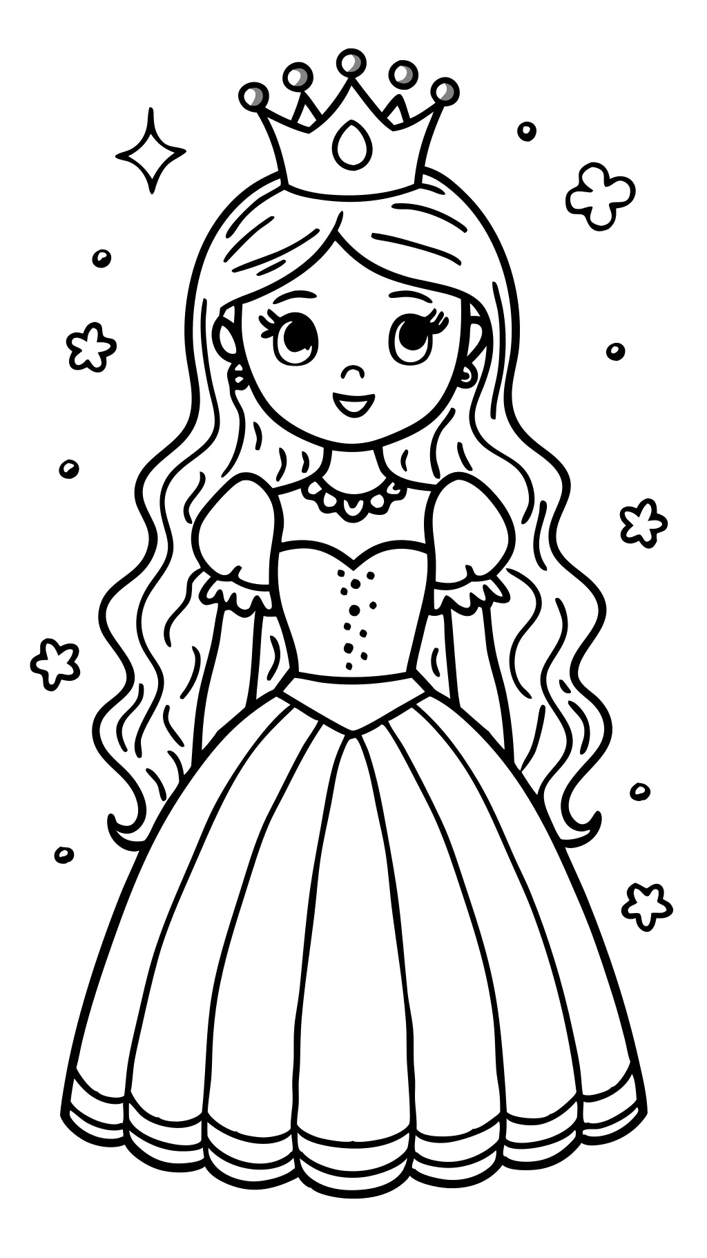 coloriages imprimables princesse